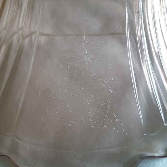 Pink Depression Glass Bowl - Picture 3 of 4